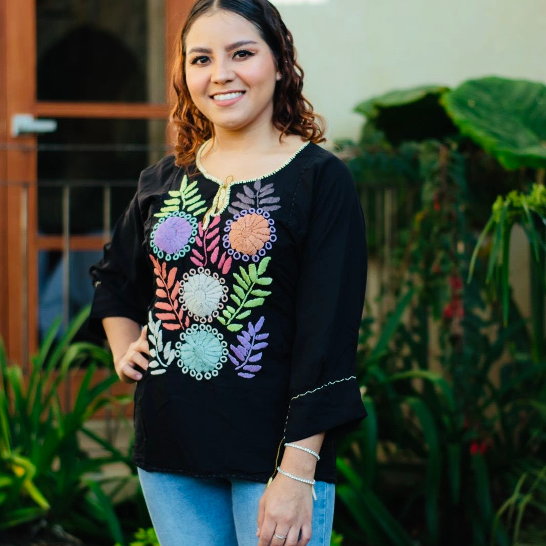 Blusa Pechera Rococo