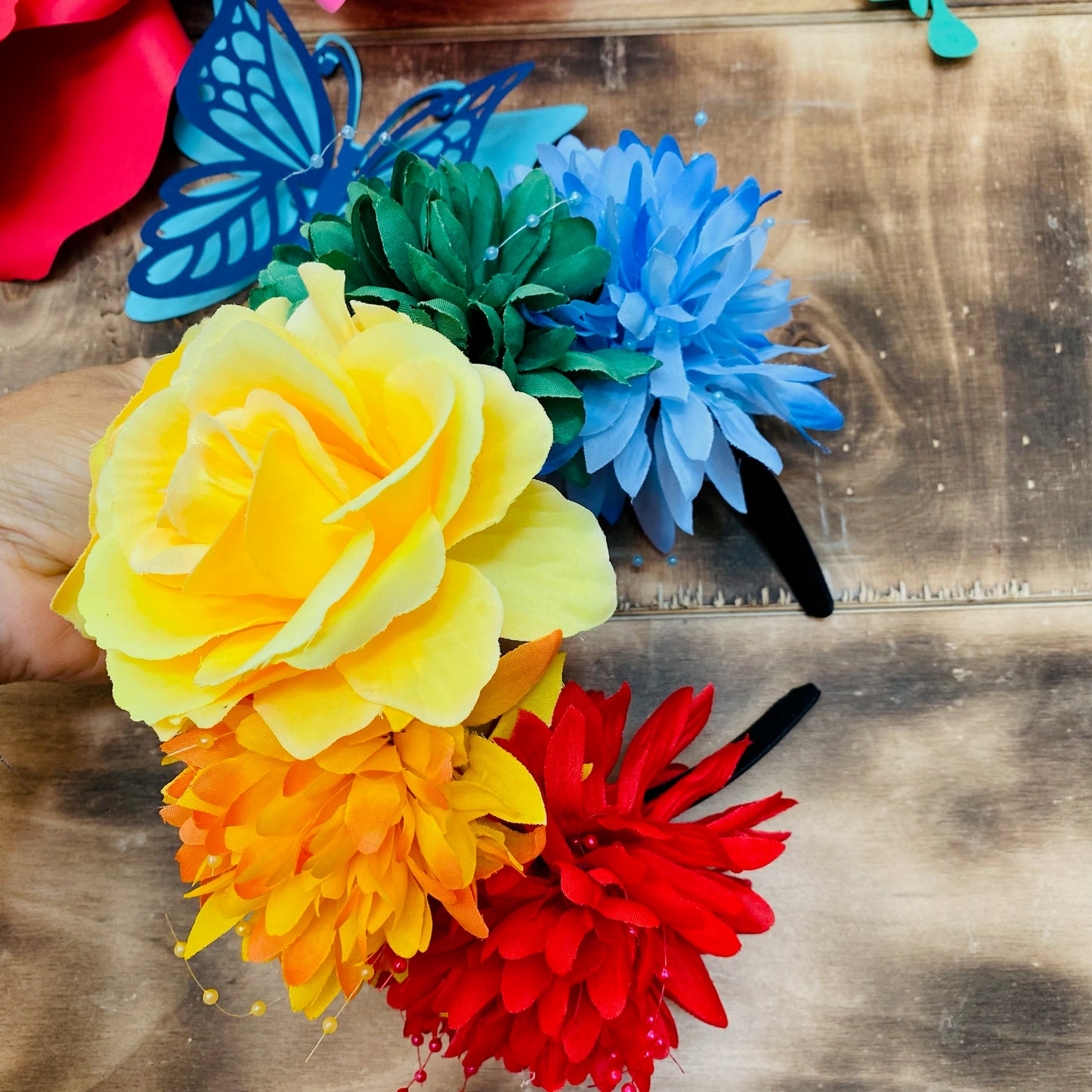 Flower Catrina Headband