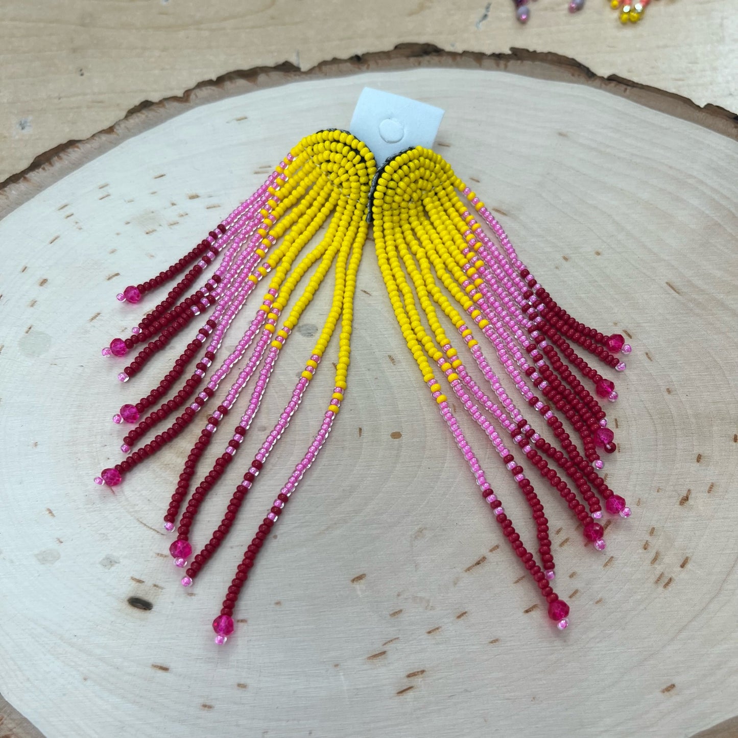 Alas Earring Chaquira Beaded