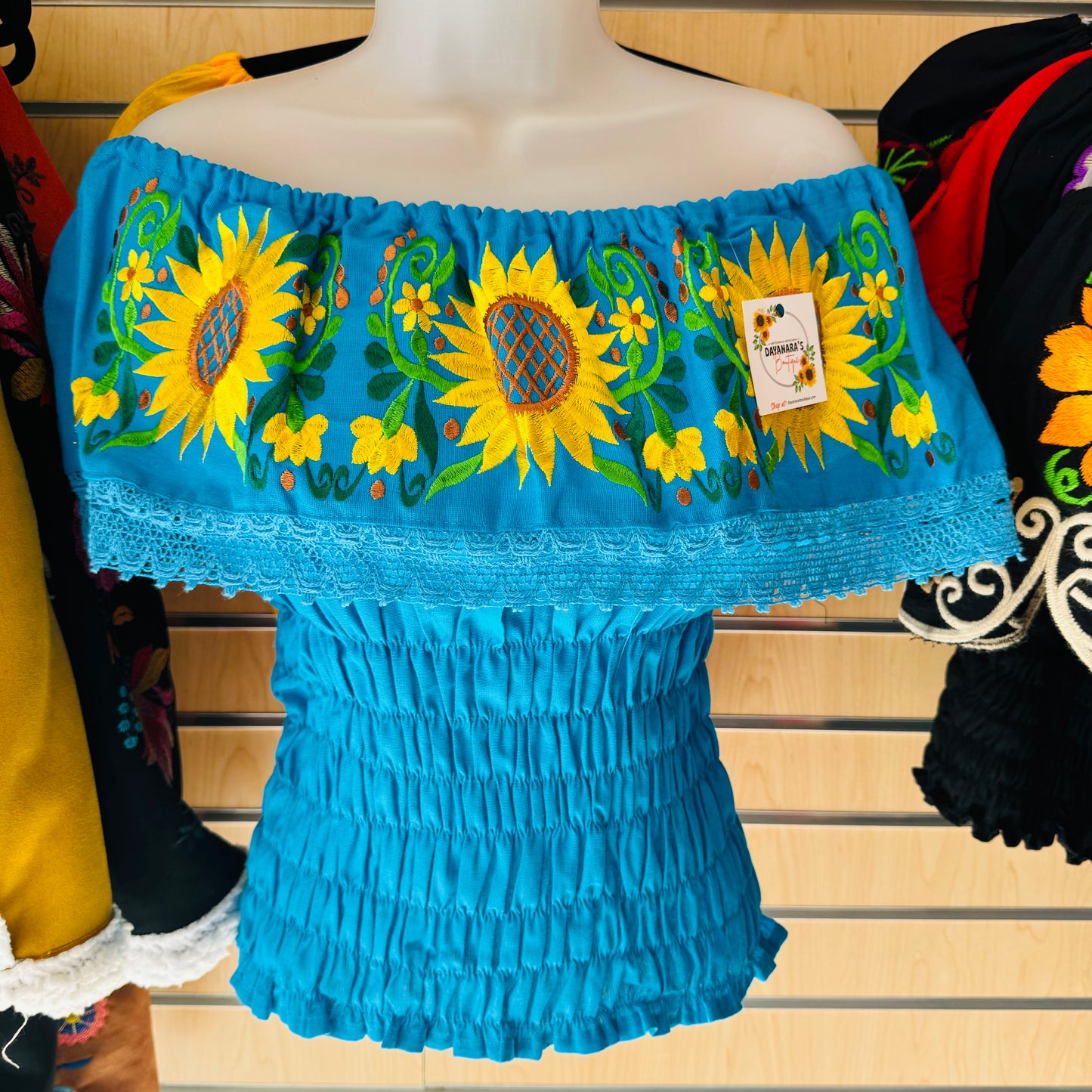 Blusa Campesina Girasol