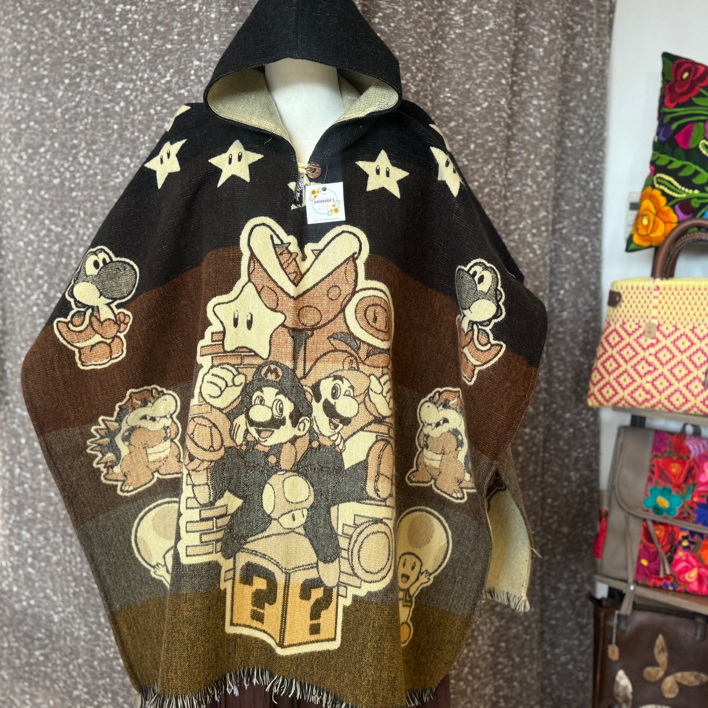 Mario Brothers Poncho