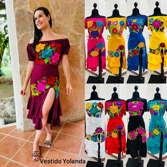 Yolanda Fiesta Mexican Dress